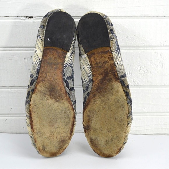 COACH LOGO BALLET FLATS #150-76 - Picture 5 of 5